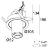 Delta Light SPY 52 ST HE Recessed spot