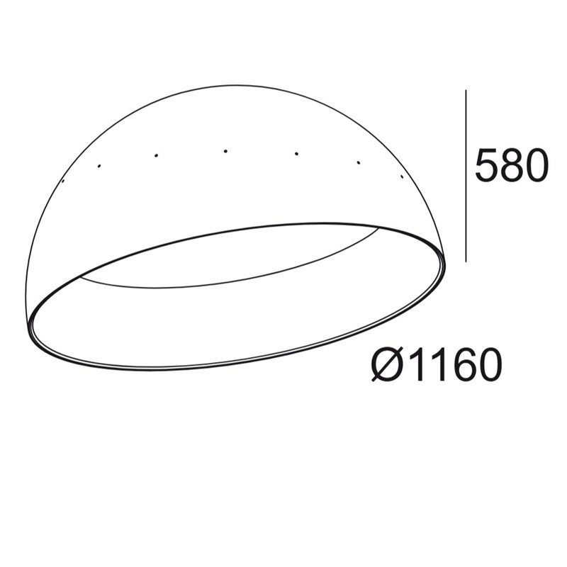 Delta Light SUPERDOME 9528 RECESSED DIM5 Inbouwspot