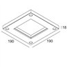 Delta Light MOUNTING KIT ENTERO SQ-L CSC