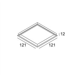 Delta Light MOUNTING KIT ENTERO SQ-L WSC