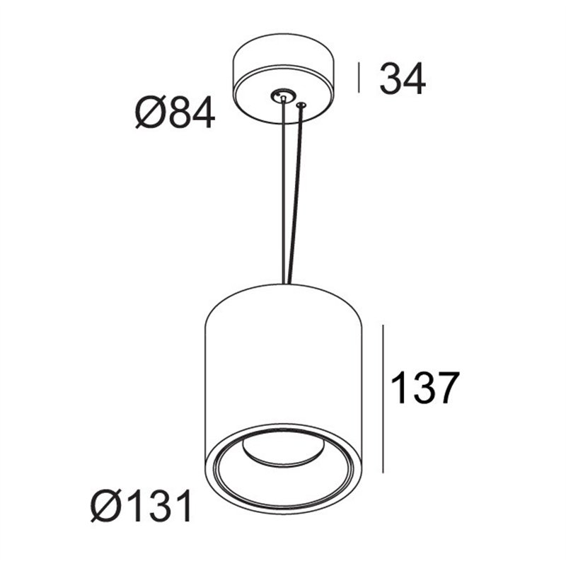 Delta Light BOXY XL R C Suspension lamp