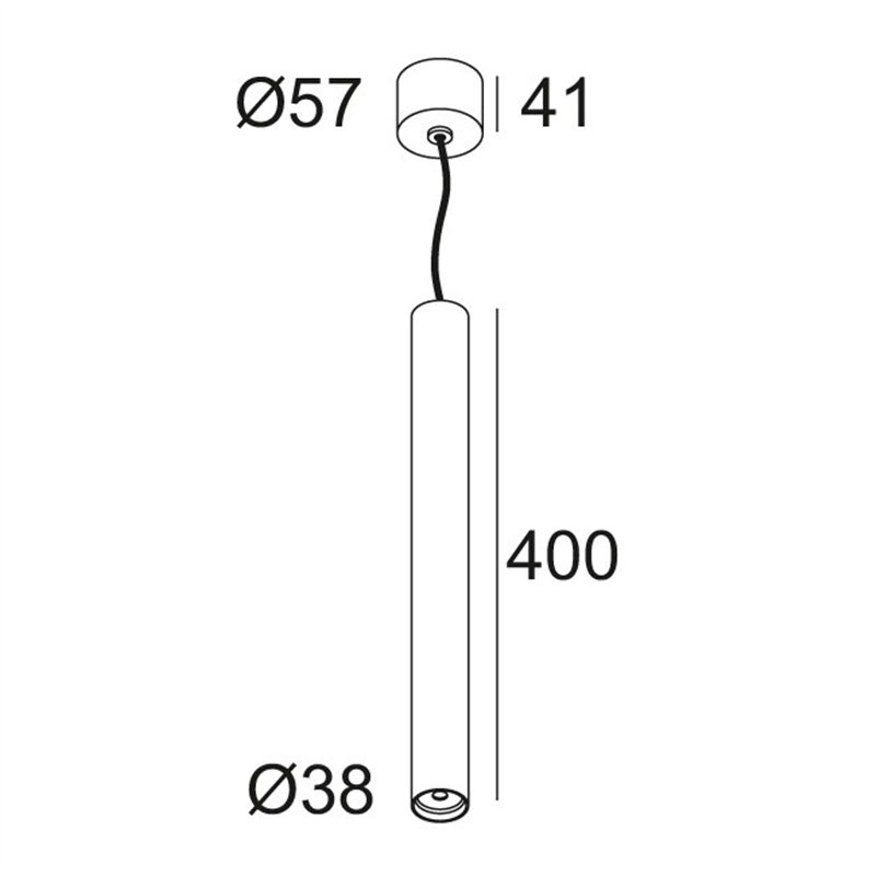Delta Light MICROSPY 39 C Lampe suspendue