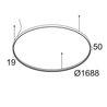 Delta Light SUPERLOOP HC 170 SBL Lampe suspendue