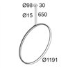 Delta Light SUPERLOOP VR 120 SBL Lampe suspendue