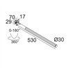 Delta Light SUPERLOOP-XY180 MDL Lampe suspendue