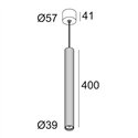 Delta Light HEDRA 391 C Hanglamp