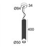 Delta Light PUNK 452 C DIM8 Suspension lamp