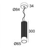 Delta Light PUNK 622 C DIM8 Suspension lamp