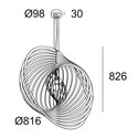 Delta Light SOIREE RC 81 E27 Hanglamp