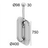 Delta Light SOIREE SC 4075 E27 Suspension lamp