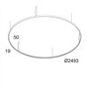 Delta Light SUPERLOOP HC 250 SBL Suspension lamp