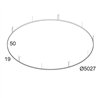 Delta Light SUPERLOOP HC 500 SBL Suspension lamp