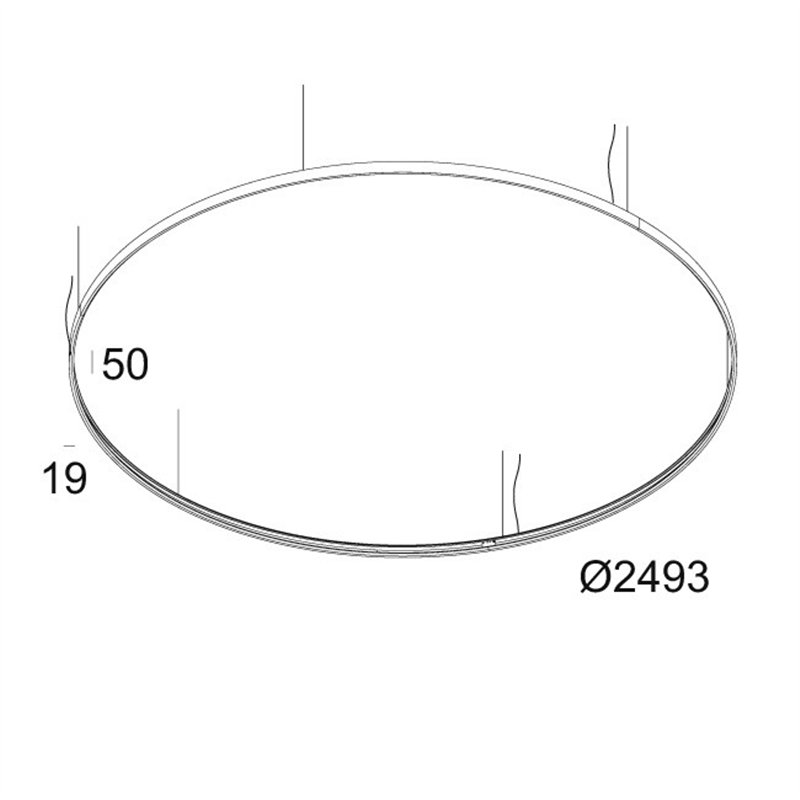 Delta Light SUPERLOOP HC 250 MDL Hängelampe