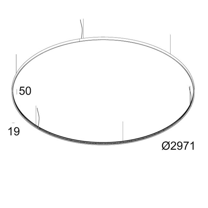 Delta Light SUPERLOOP HC 300 MDL Hanglamp