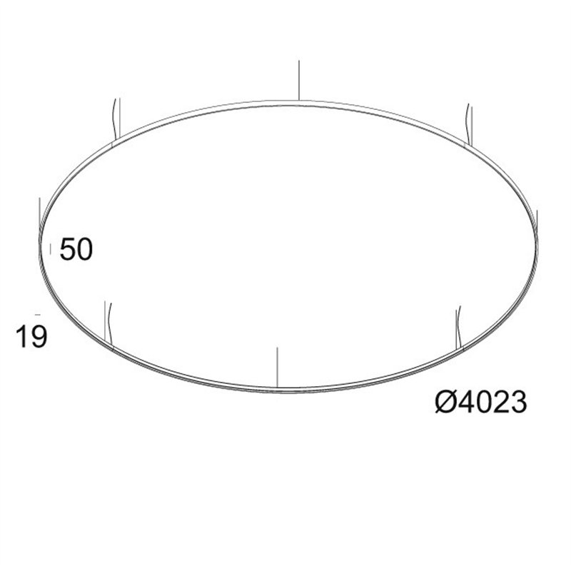 Delta Light SUPERLOOP HC 400 MDL Hanglamp
