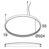 Delta Light SUPERLOOP PLUS HC 90 MDL Hängelampe