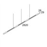 Delta Light INFORM SQ P282-6 DOWN-UP Lampe suspendue