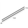Delta Light MOUNTING KIT INLET TRIMLESS L113