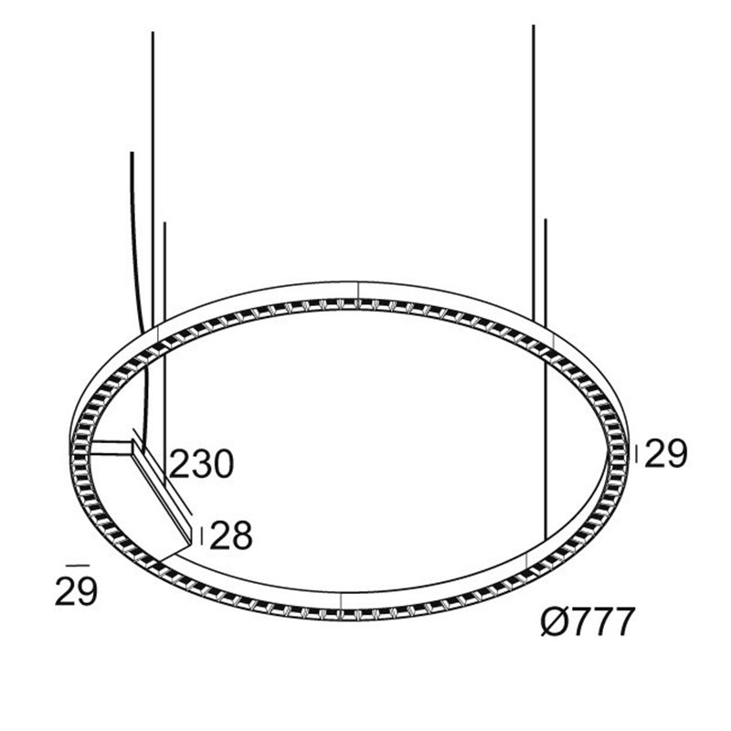 Delta Light INFORM R1+ DOWN-UP DIM5 Suspension lamp