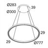 Delta Light INFORM R1+ CS DOWN-UP DIM5 Lampe suspendue