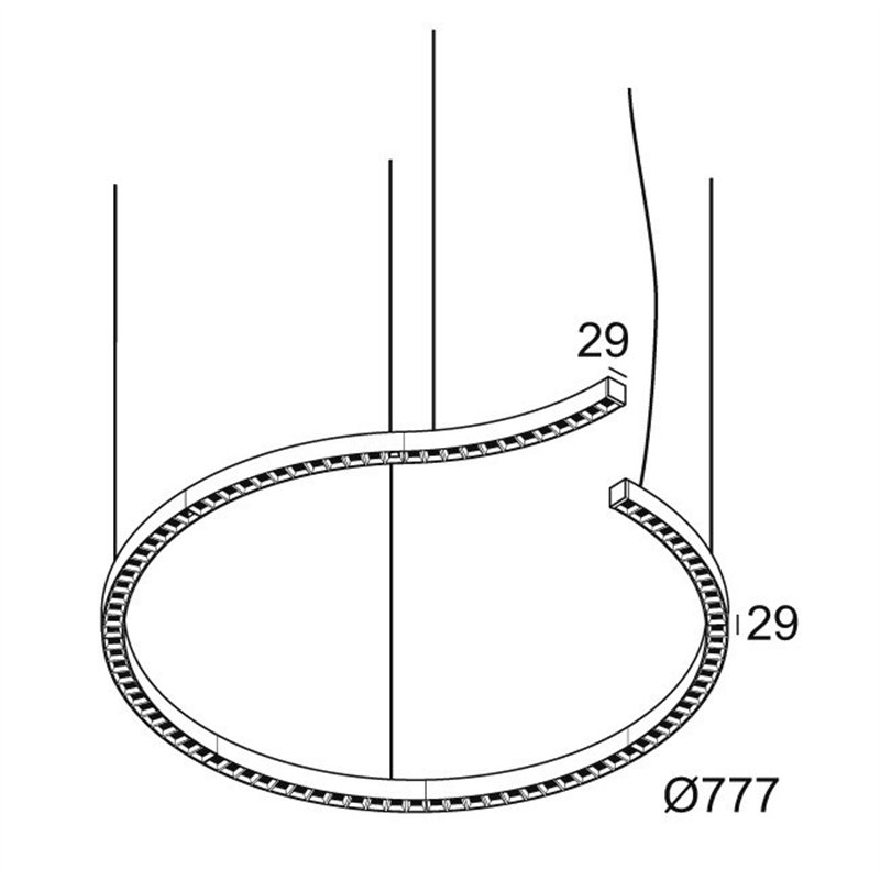 Delta Light INFORM R2 DOWN-UP Hanglamp