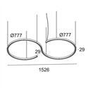 Delta Light INFORM R3 DOWN-UP Hanglamp