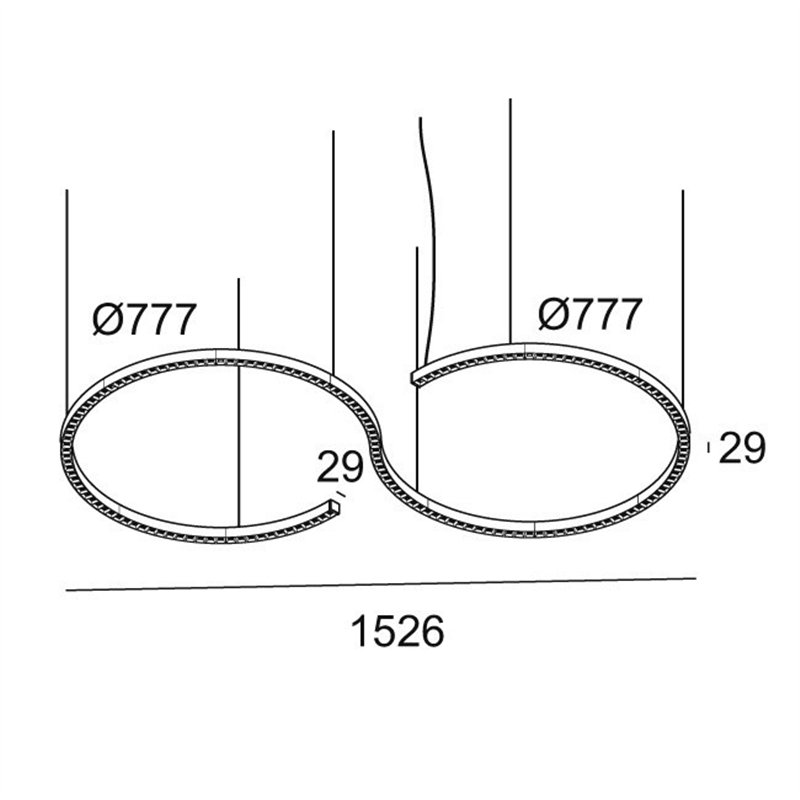 Delta Light INFORM R3 DOWN-UP Hanglamp
