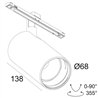 Delta Light SOLI - 66 MDL éclairage sur rail