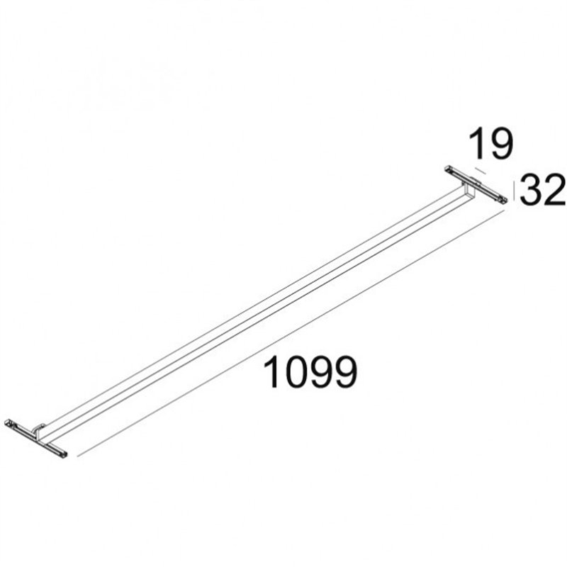 Delta Light SOLI - LINE 110 UP MDL trackverlichting