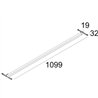 Delta Light SOLI - LINE 110 UP MDL track lighting fixture