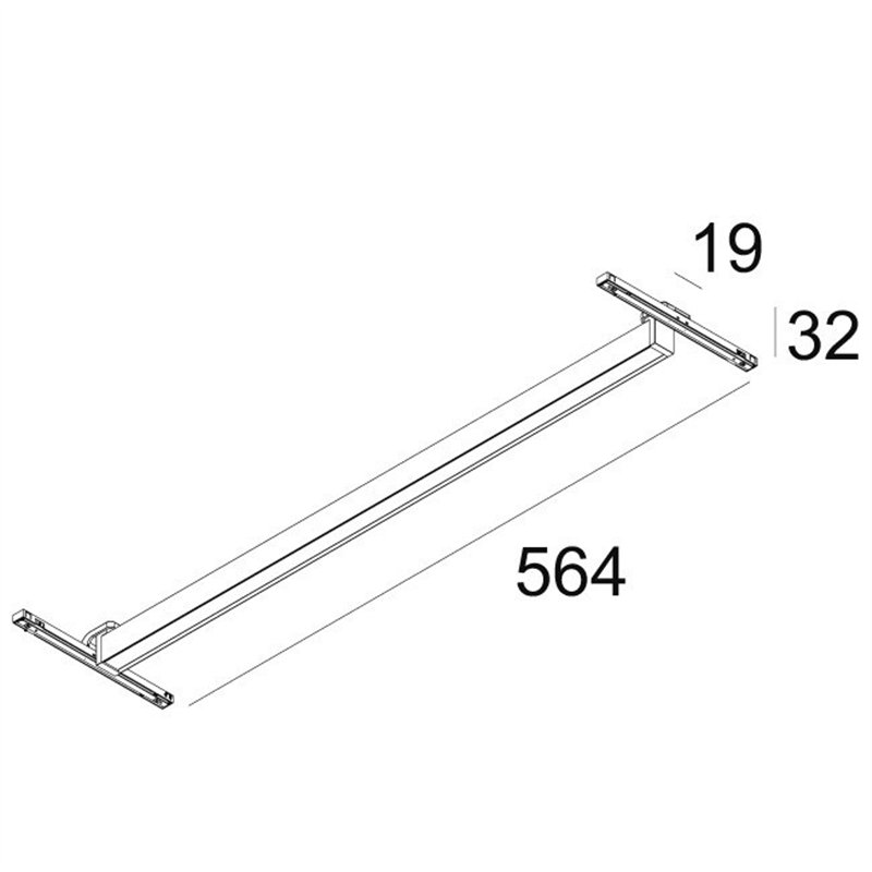Delta Light SOLI - LINE 60 DOWN MDL trackverlichting