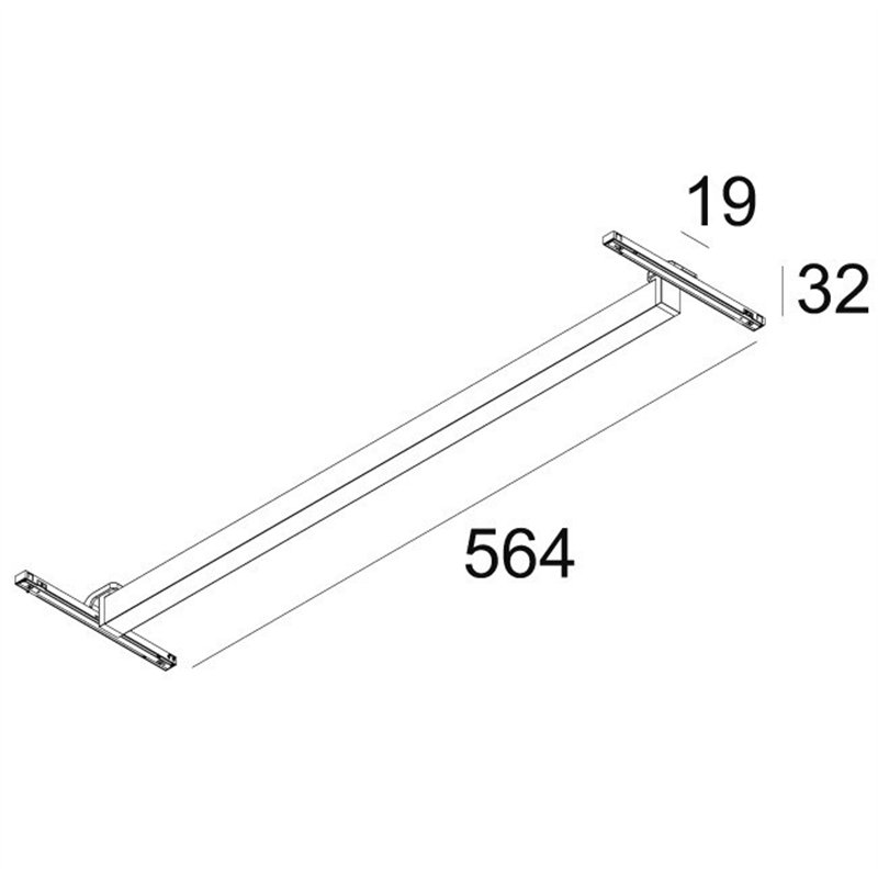 Delta Light SOLI - LINE 60 UP MDL track lighting fixture