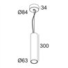 Delta Light SPY C DIM8 Suspension lamp