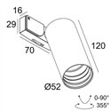 Delta Light SUPERLOOP-SPY 52 MDL Hanglamp