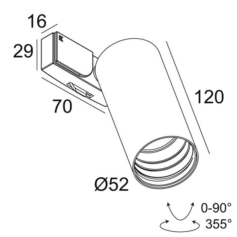 Delta Light SUPERLOOP-SPY 52 MDL Lampe suspendue