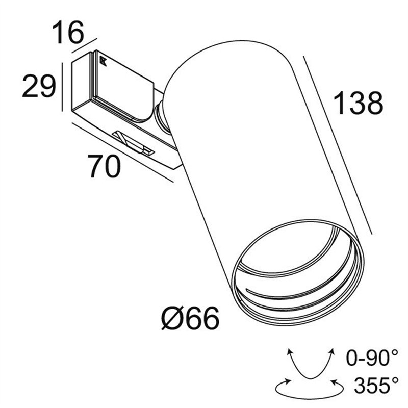 Delta Light SUPERLOOP-SPY 66 MDL Lampe suspendue