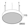 Delta Light SUPERNOVA LINE 65 DOWN-UP Suspension lamp