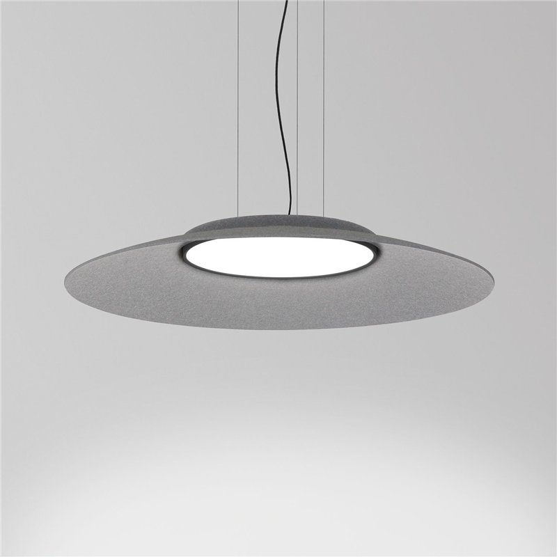 Delta Light ZOOVER 120 LIGHT GREY Suspension lamp
