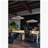 Delta Light ZOOVER 120 LIGHT GREY Suspension lamp