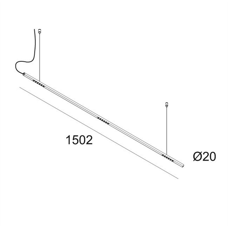 Delta Light LASS-OH! L150-3 Suspension lamp