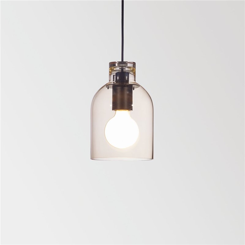 Delta Light MANTELLO GLASS L1523 E27 AMBER Lampe a suspension