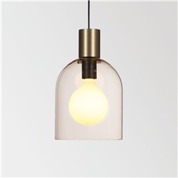Delta Light MANTELLO GLASS L2231 E27 AMBER Lampe a suspension