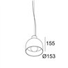 Delta Light MANTELLO L1515 E27 Lampe a suspension