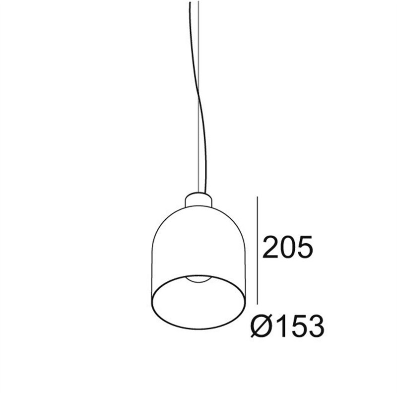 Delta Light MANTELLO L1520 E27 Lampe a suspension