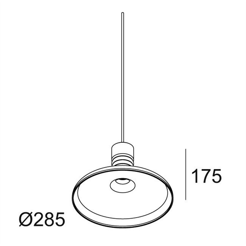 Delta Light MILES C2 Suspension lamp