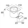 Delta Light LOGIC 90 S Recessed spot