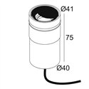 Delta Light LOGIC 40 R MOON Inbouwlamp