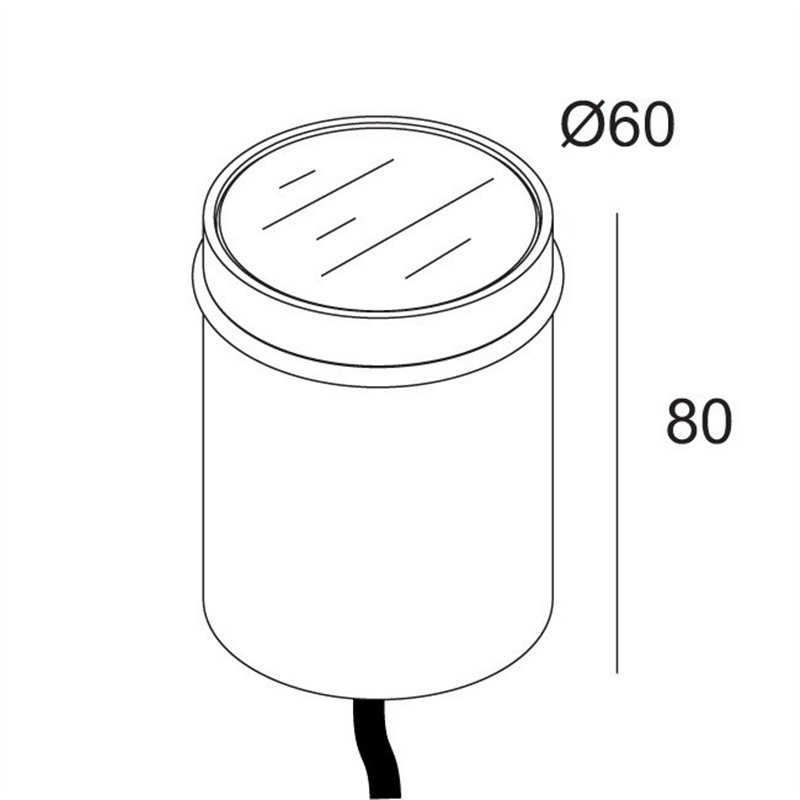 Delta Light LOGIC 60 R Lampe encastrée