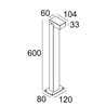 Delta Light TIMON 60 830 Lampe de sol