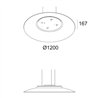 Delta Light ZOOVER 4CLIP 120 DIM5 Suspension lamp